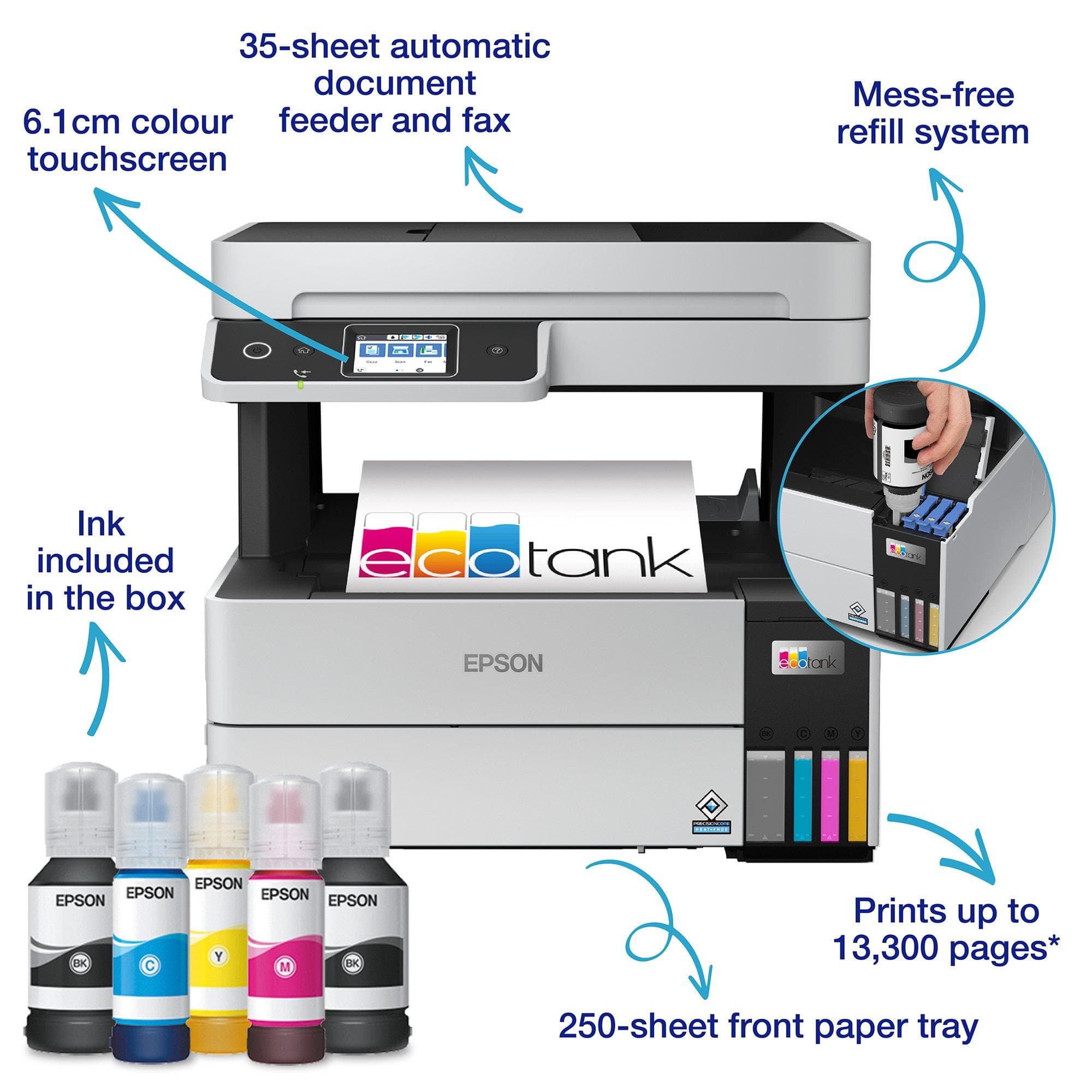 Epson EcoTank Pro ET-5185 resim 4