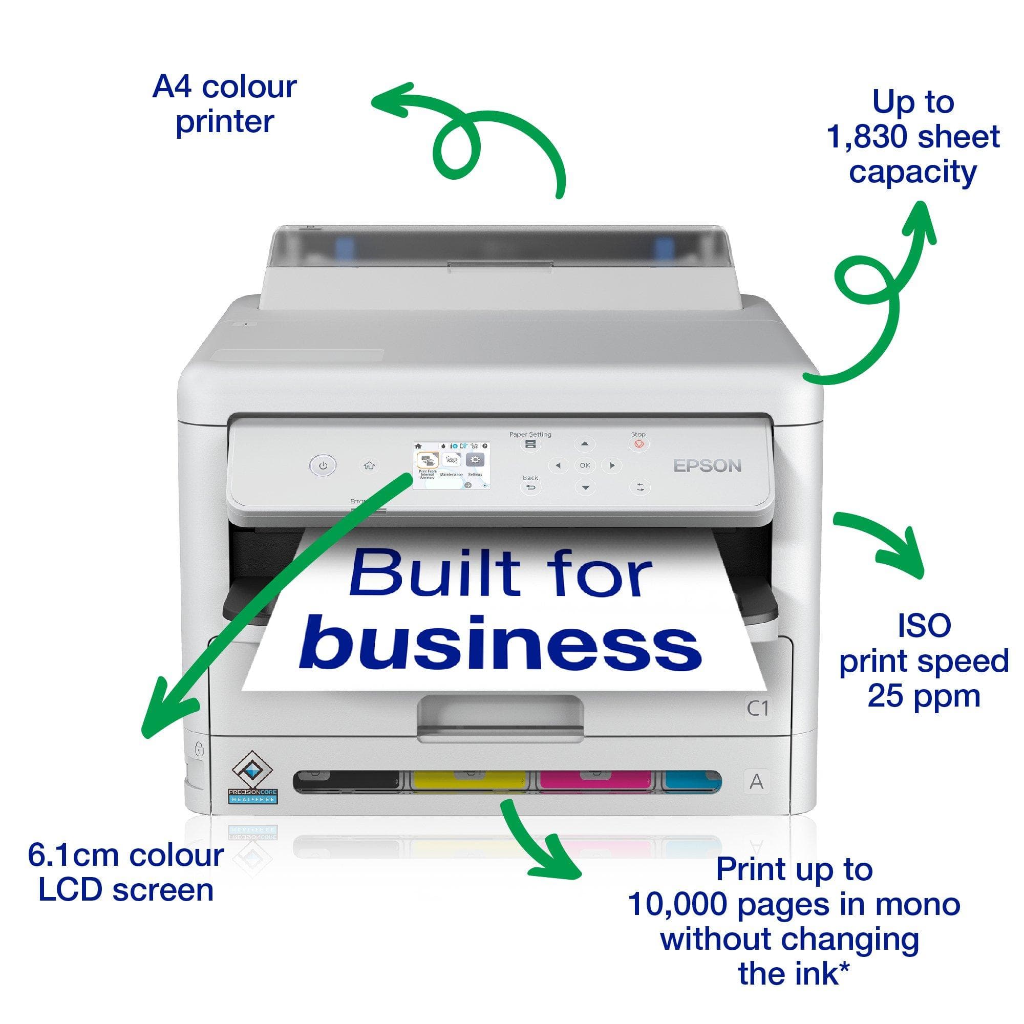 Epson WorkForce Pro WF-C5390DW resim 3