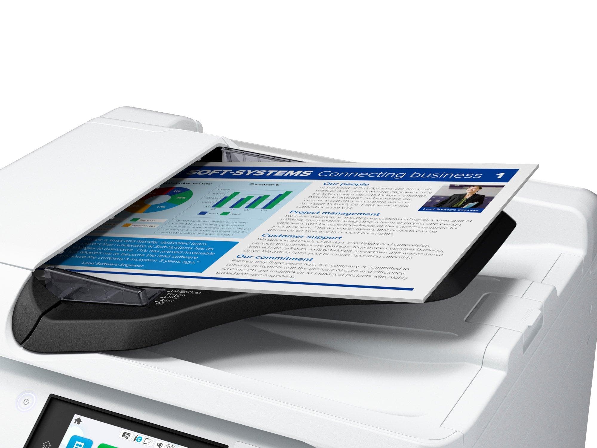 Epson WorkForce Pro EM-C8100RDWF resim 4