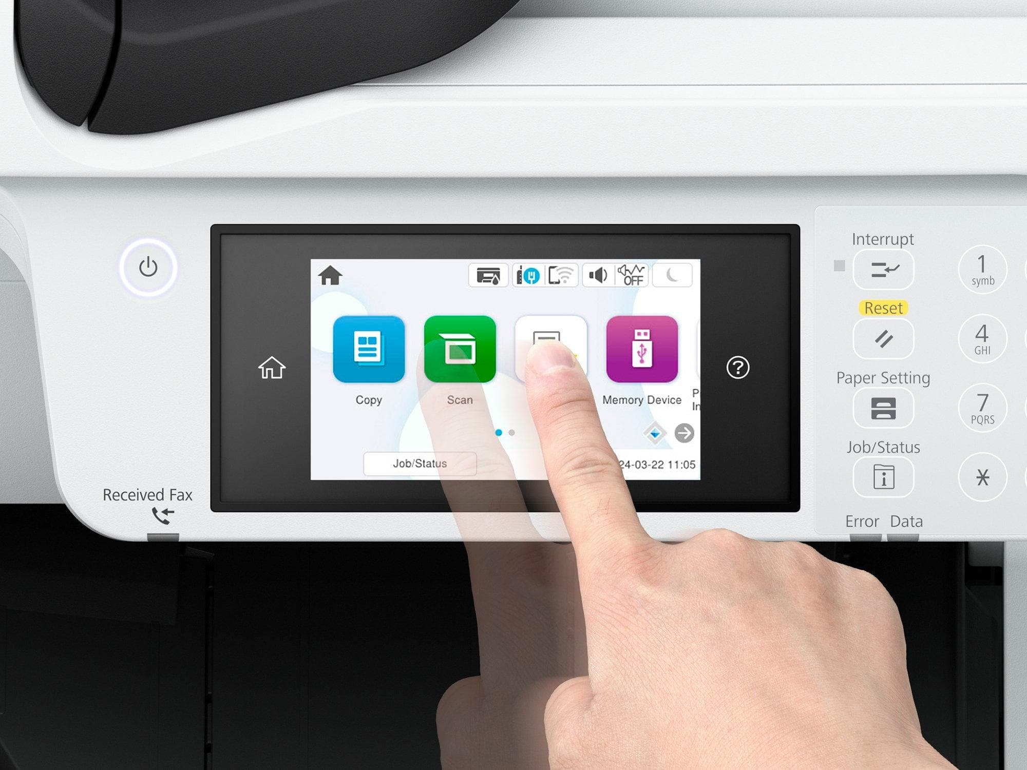 Epson WorkForce Pro EM-C8100RDWF resim 5