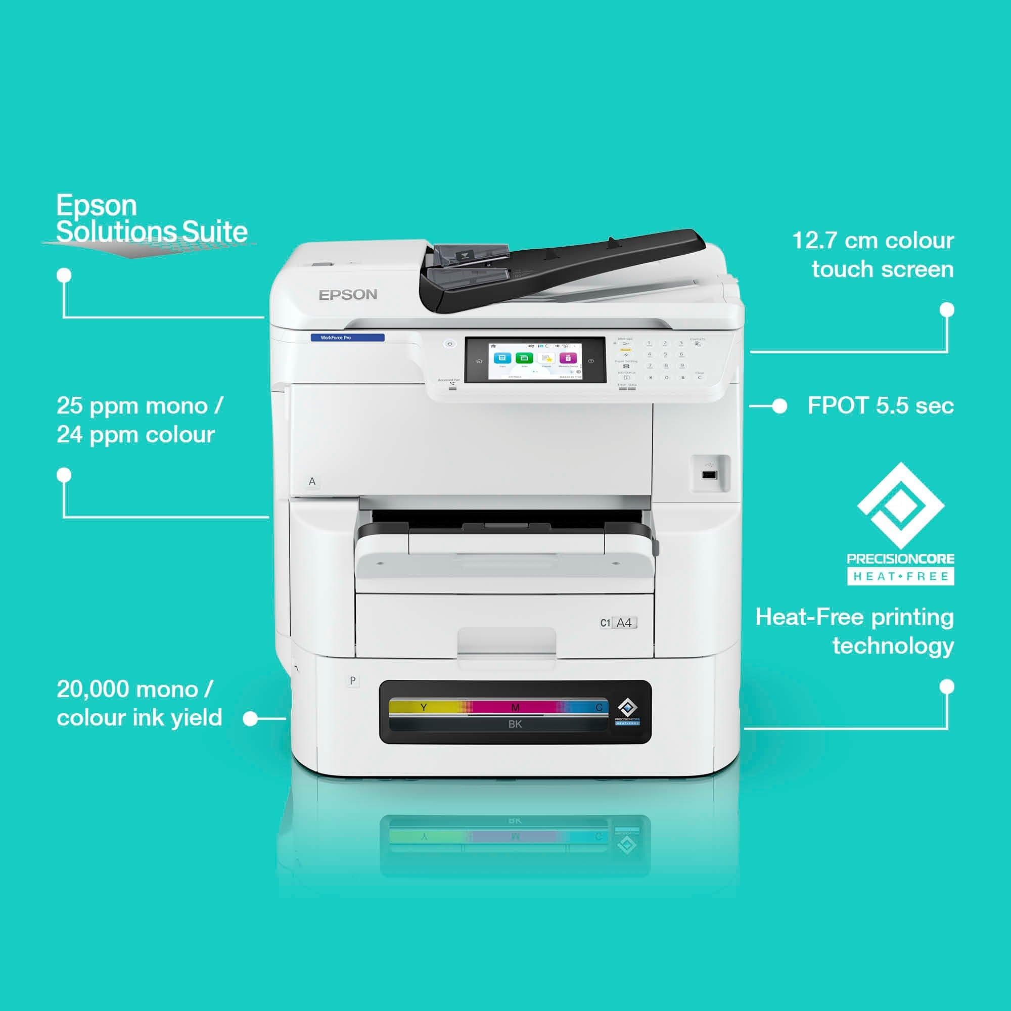 Epson WorkForce Pro EM-C8100RDWF resim 6