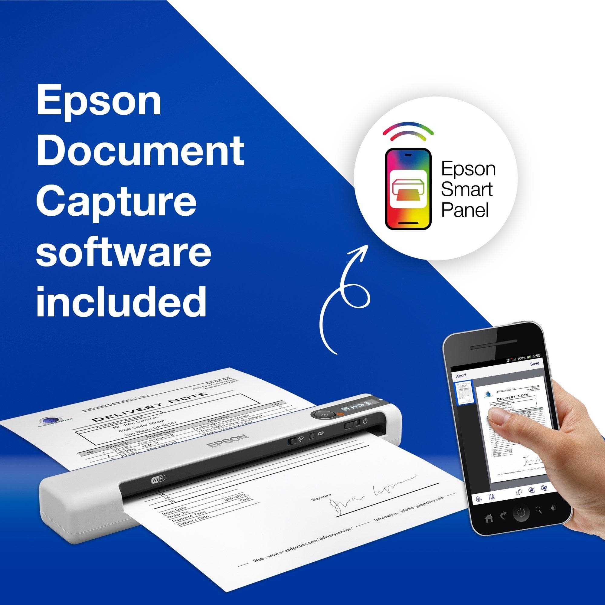 Epson WorkForce DS-70 resim 3